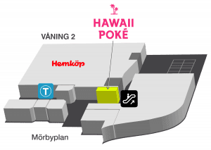 Hawaii Poké i Mörby Centrum