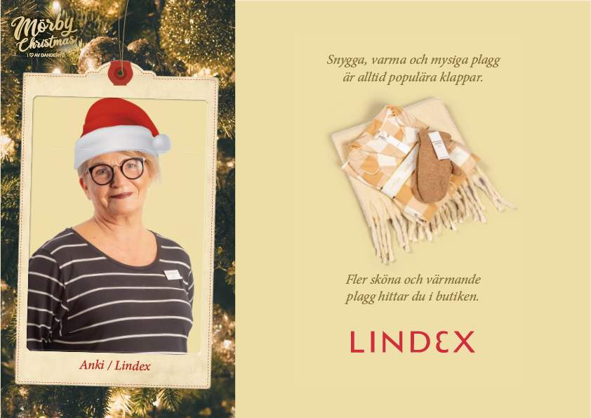 Anki / Lindex: Snygga, varma och mysiga plagg är alltid populära klappar.