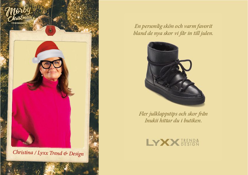 Christina / Lyxx Trend & Design: En personlig skön och varm favorit bland de nya skor vi får in till julen.
